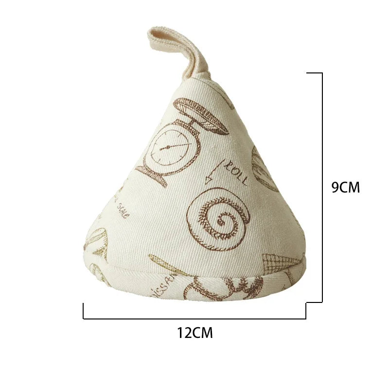 Anti-Scald Oven Mitt – Cotton Pot Lid & Microwave Heat Resistant Glove
