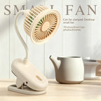 USB Rechargeable Clip-On Fan UK 360° Adjustable Mini Fan
