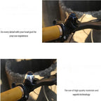 360° Rotating Aluminum Bike Bell Loud Bicycle Handlebar Horn for MTB & Road Bikes
