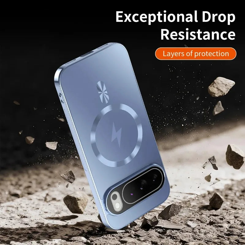 Magnetic Shockproof Matte Case For Google Pixel 10 Pro XL 9A 8A 7A