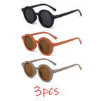 Kids Round Sunglasses 1–7 Years | UV Sun Protection