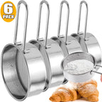 Stainless Steel Flour Sifter Fine Mesh Sieve