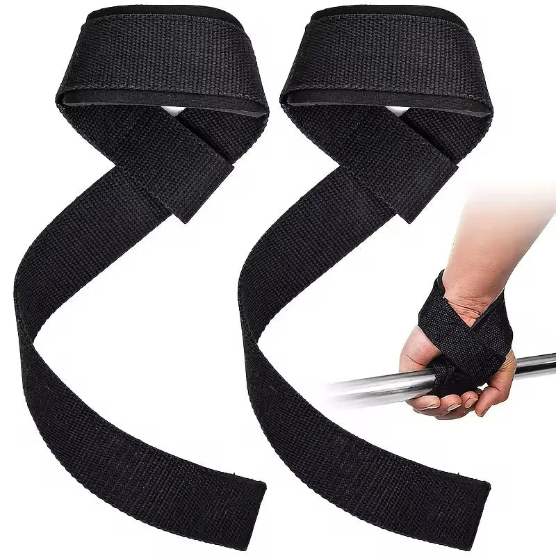 Non-Slip Gym Lifting Straps for Weight Training & CrossFit Support