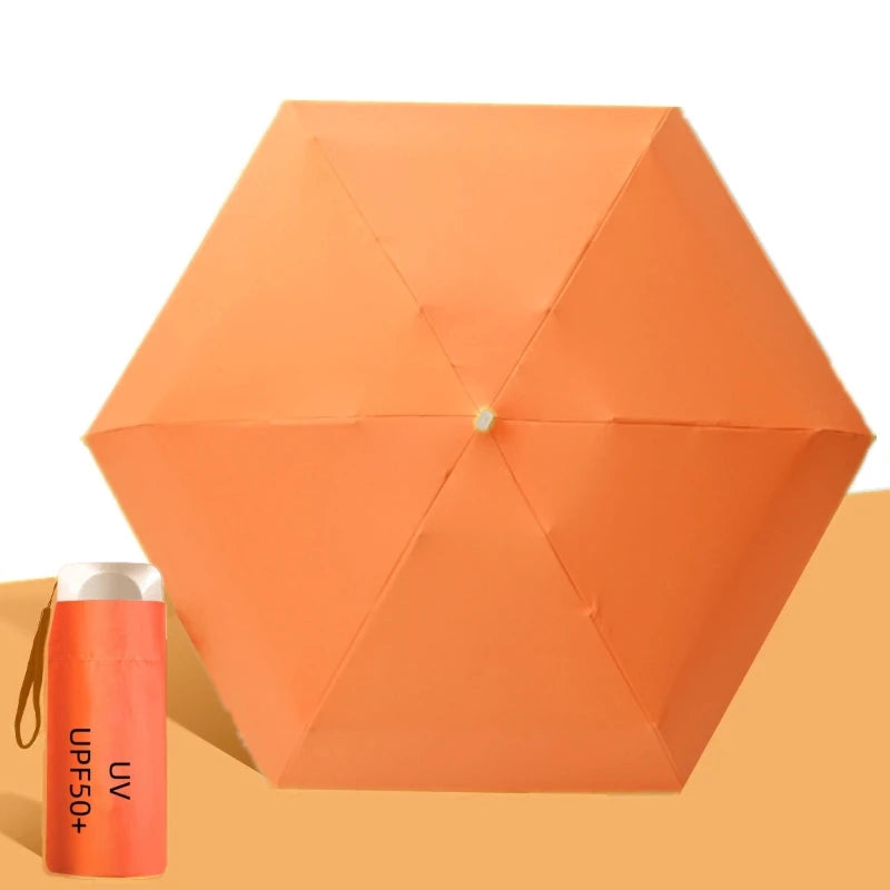 Buy UPF50+ Mini Pocket Umbrella UV Protection Travel Umbrella