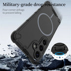 MagSafe Armor Bumper Case for Samsung Galaxy S23 S24 S25 S26