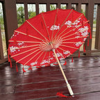 Buy 70cm Chinese Silk Tassel Umbrella