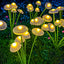 Solar Mushroom Garden Lights for Patio, Yard & Pathway Decor