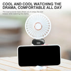 Foldable Mini Neck Fan USB Rechargeable 5-Speed Portable Fan