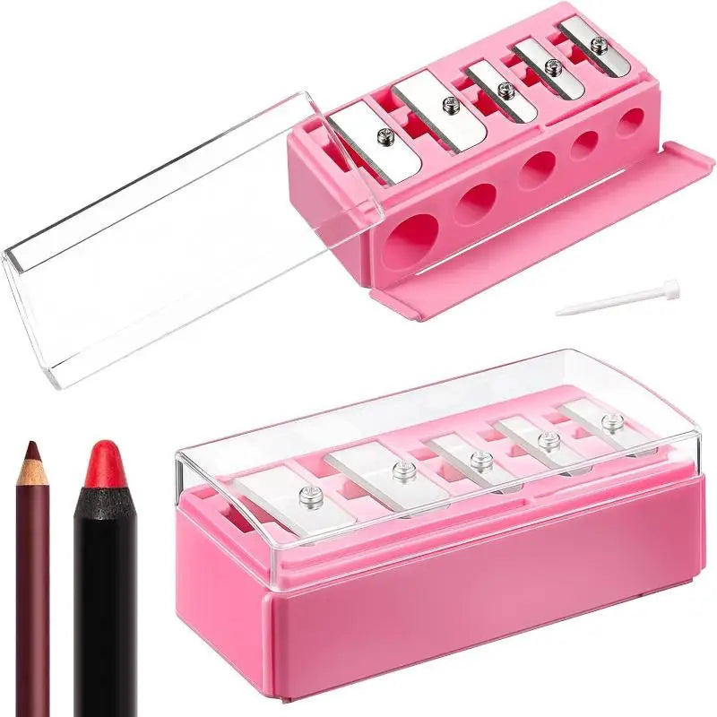 5-Hole Multi-Function Sharpener for Eyeliner & Lipliner