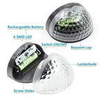 Waterproof Solar LED Fence Lights for Garden & Outdoor Decor