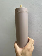 Double Wall Skinny Tumbler 473ml/480ml Cup with Straw & Lid