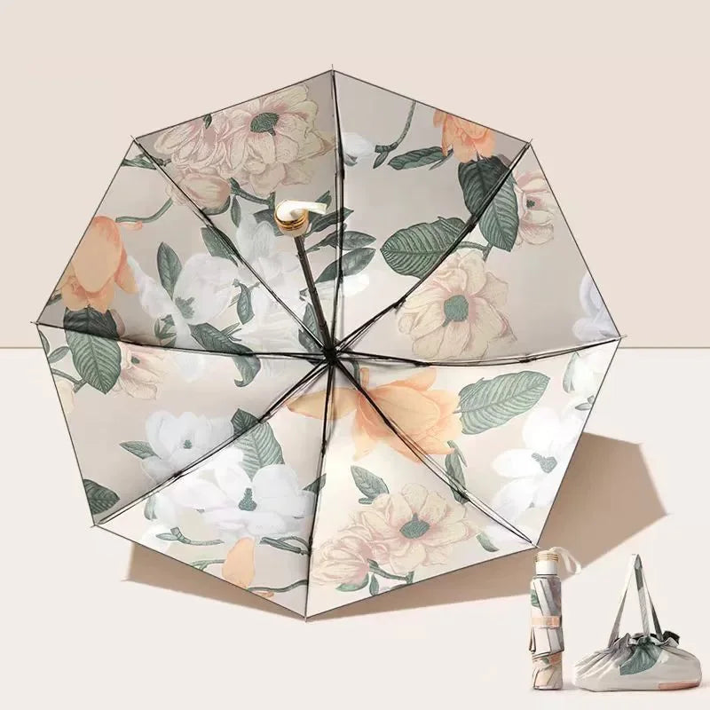 Buy UPF50+ Double Layer Folding Umbrella | UV Sun & Rain Protection