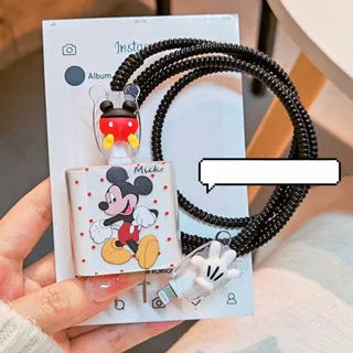 Cute Mickey Charger Protector for iPhone 18W/20W