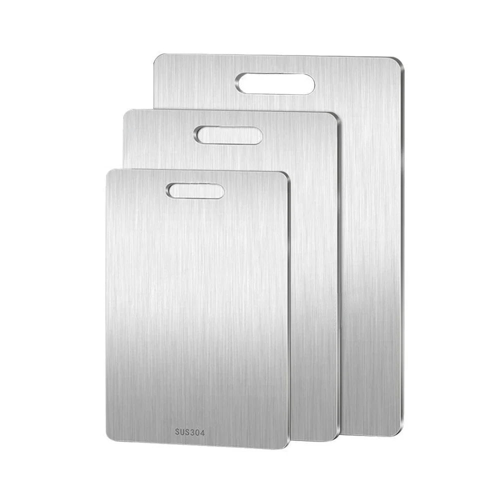316 Stainless Steel Cutting Board Double-Sided
