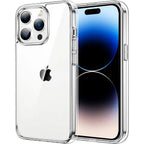 Non-Yellowing Clear Case for iPhone 11 12 13 14 15 16 Pro Max
