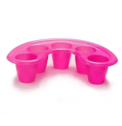 Nail Art Soak Bowl Polish Remover Tray Manicure Tool UK