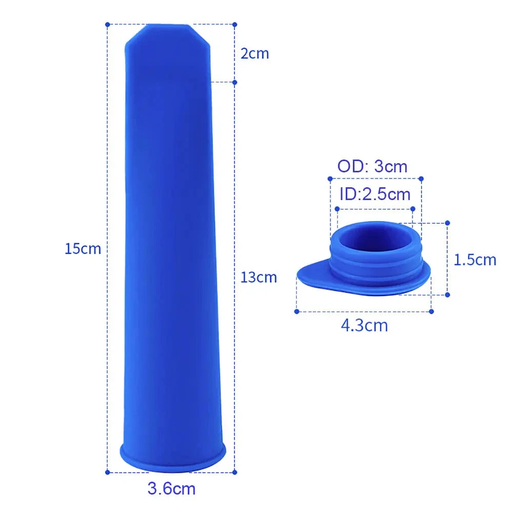 Silicone Popsicle Maker Mold – DIY Ice Lolly & Ice Cream Freezer Tray