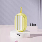 1 Pc Roller Clothes Cleaning Brush Press-Dispense Liquid Laundry Cleaner Heavy Duty Scrub Household for Underwear, Sneaker