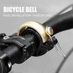 Vintage Bicycle Bell Retro Copper Bike Bell for Mountain & Folding Bikes