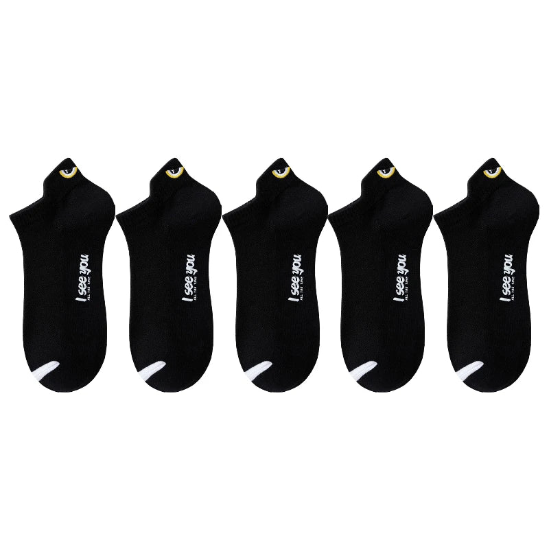Ankle Socks Men Women Breathable Low Cut Casual Summer 5 - 10 Pairs