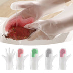 Brush Cleaning Gloves Waterproof Latex Gloves