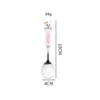 Cute Animal Stainless Steel Spoon – Panda Rabbit Bear Coffee Dessert Spoon