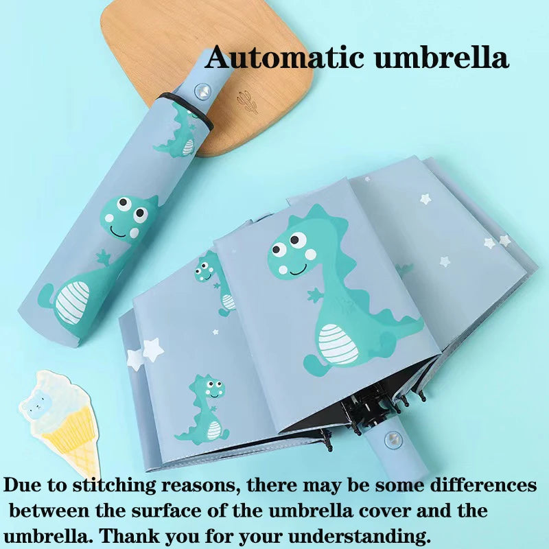 Buy Cute Dinosaur Automatic Umbrella