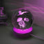 3D Jellyfish Crystal Ball LED Night Light Gift Lamp