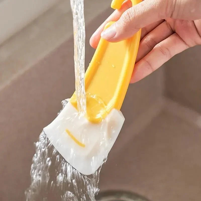 Kitchen Cleaning Spatula Scraper Soft Blade Pot & Pan Cleaning Tool
