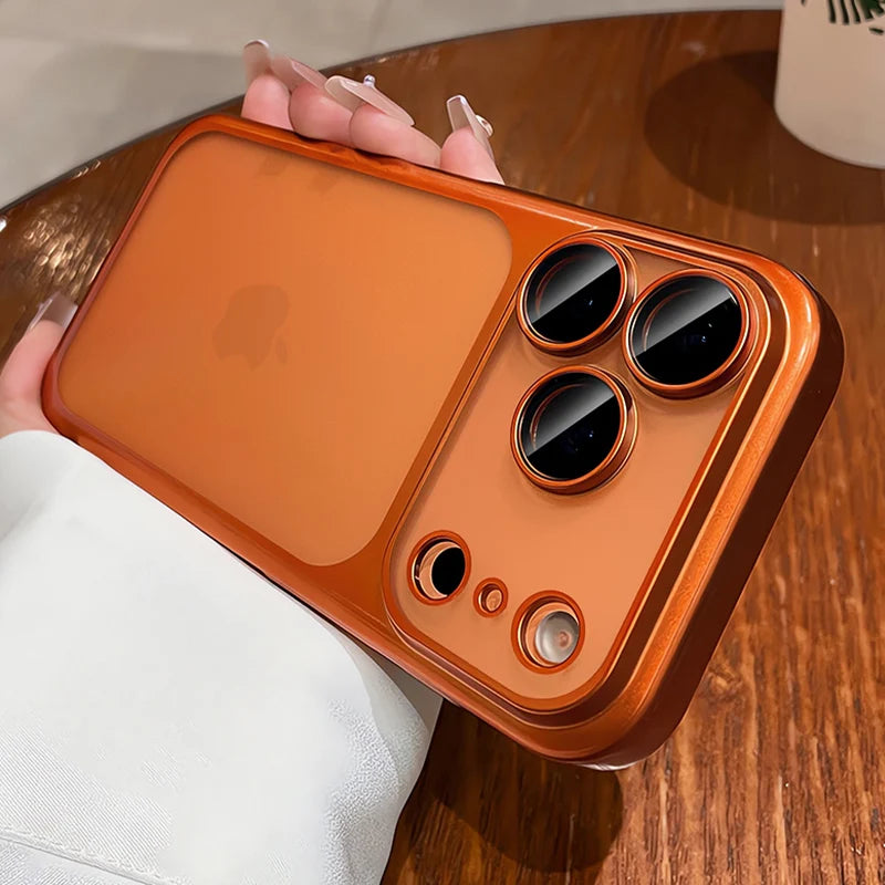 Luxury Soft Matte Case for iPhone 17, 16, 15, 14, 13 Pro Max
