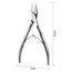 Straight Blade Nail Clippers Pedicure Tool