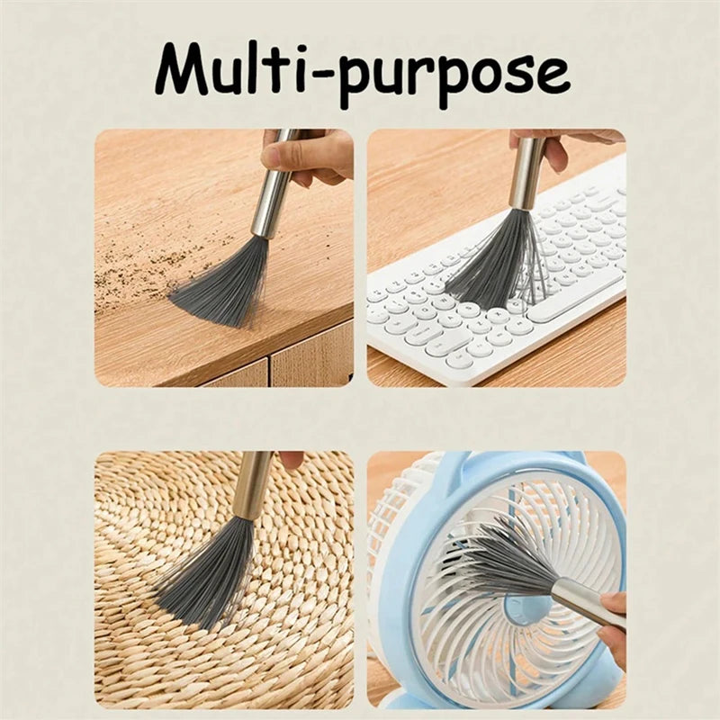 Multi-Functional Cleaning Brush Steel Handle Brush