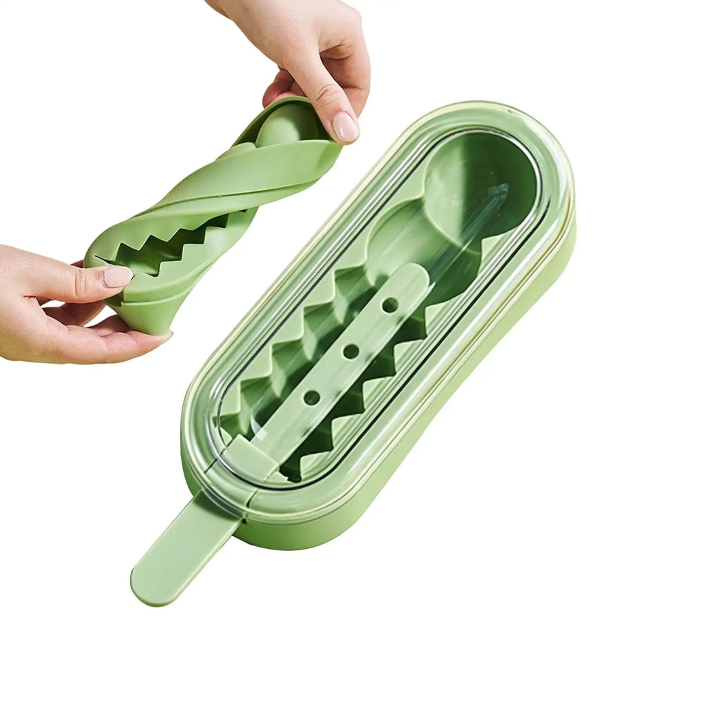 Silicone Ice Cream Stick Mold – Reusable DIY Ice Cream & Ice Ball Maker