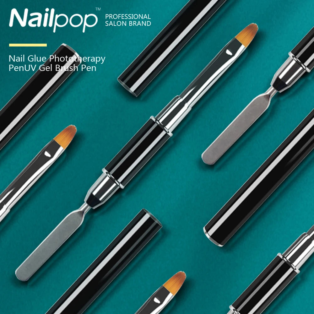 Nail Art Brush Pen UV Gel Acrylic Painting & Manicure Tool