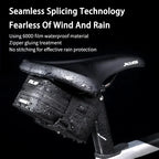 Large Waterproof Bike Saddle Bag MTB Road Tail Rear Storage Bag