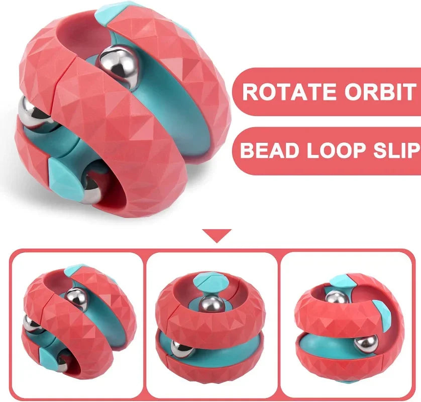 Orbit Ball Fidget Spinner - Decompression Anti Stress Sensory Toy Secondary image