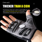 Summer Half Finger Cycling Gloves Breathable MTB Gym Anti Slip