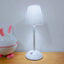 Pleated LED Desk Lamp with Touch Control & 3 Color Lights