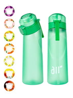 Air Water Bottle with Flavor Pods Leakproof Sports Cup