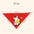 5PCS Baby Bandana Bibs Cotton Saliva Towel Waterproof Scarf