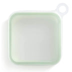 Portable Silicone Sandwich Lunch Box Bento Snack Container with Handle