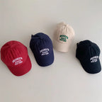 Korean Baby Baseball Cap UK Embroidered Kids Sun Hat 2–6Y