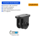 Aluminium Bike Computer Mount GPS Speedometer GoPro Handlebar Bracket
