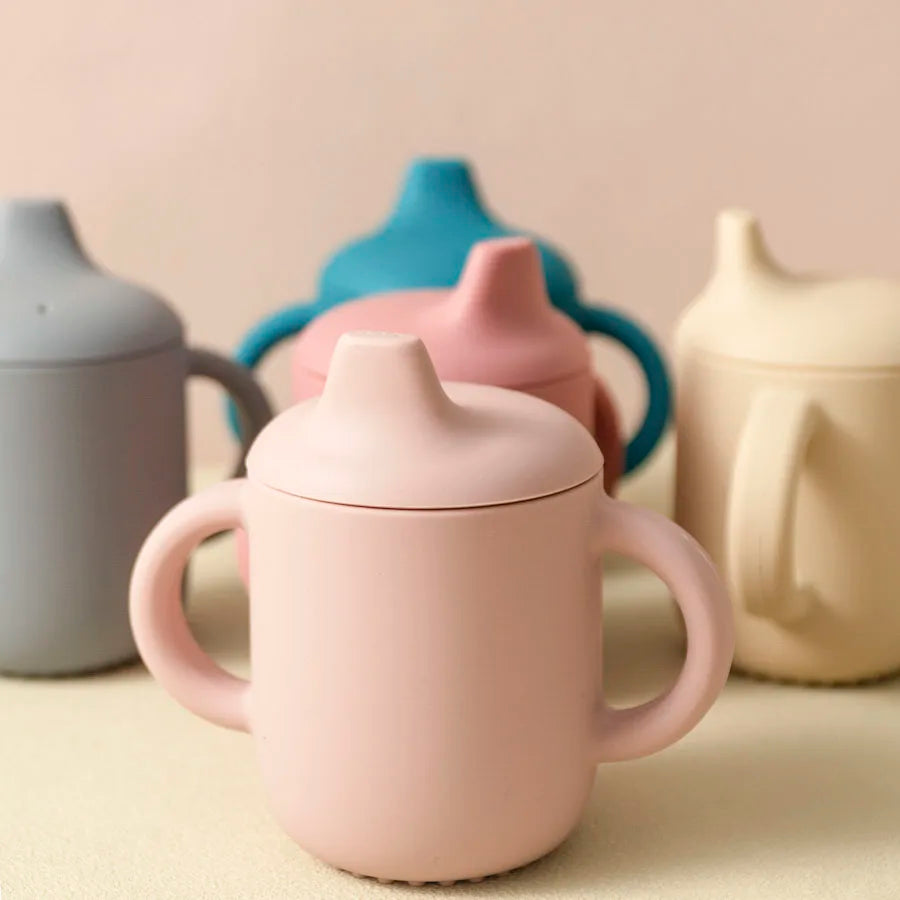 Silicone Baby Feeding Cup Portable Learning Water Cup Secondary image