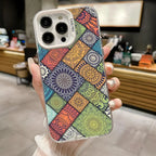 Iridescent Mandala TPU Case for iPhone 17 16 15 14 13 12 Pro Max Cover