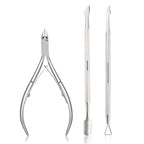 Stainless Steel Manicure Pedicure Tool Set Nail Cuticle Trimmer Kit