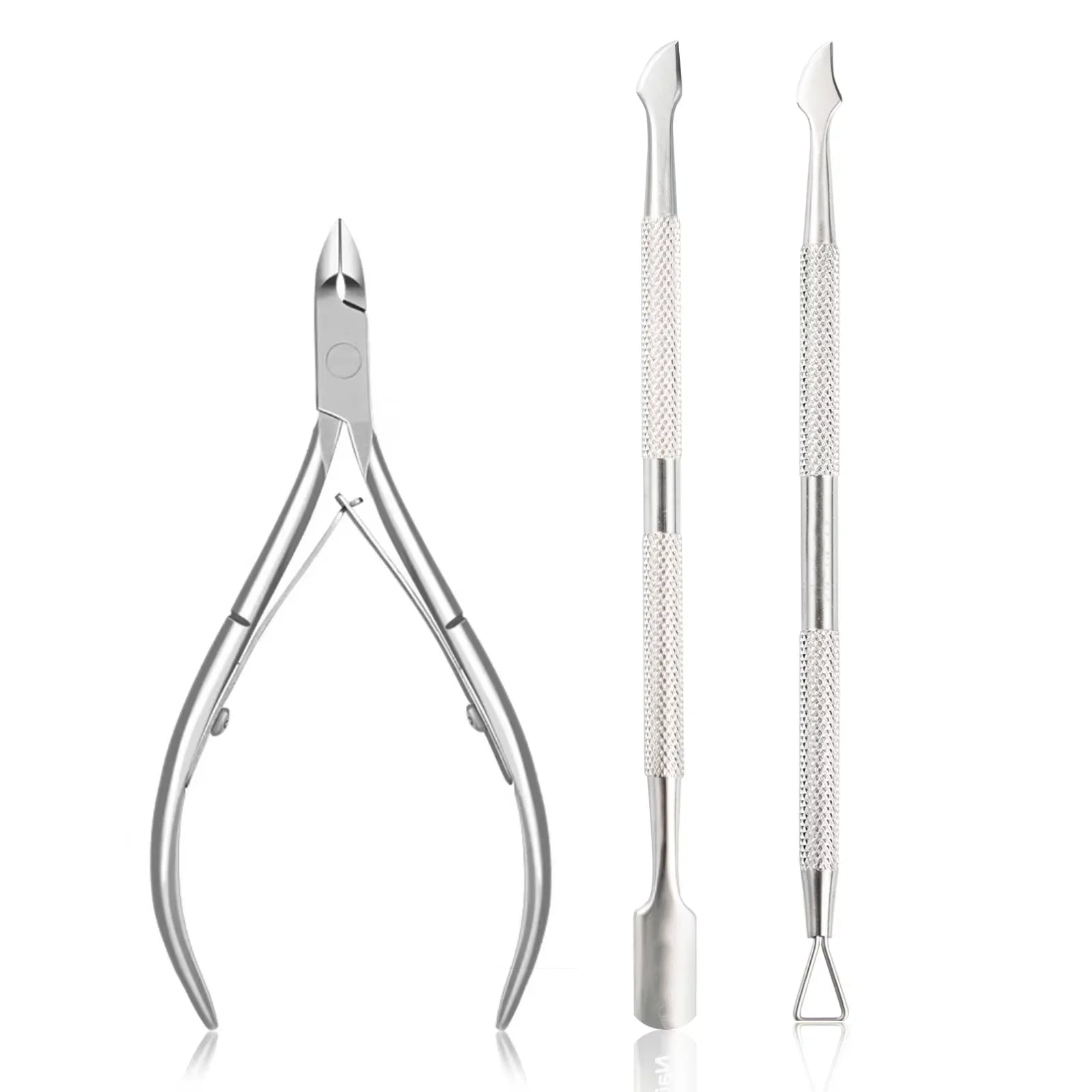 Stainless Steel Manicure Pedicure Tool Set Nail Cuticle Trimmer Kit