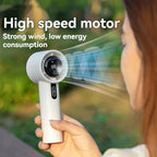Lenovo 3000mAh Handheld Fan UK 100-Speed USB Rechargeable