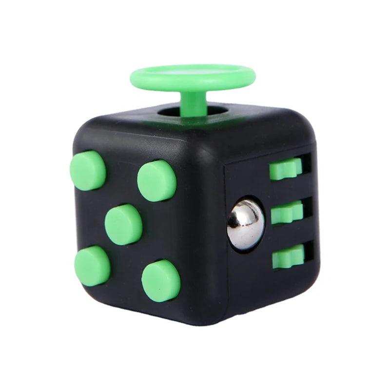 Fidget Cube - Multi-Sided Sensory Desk Toy for Stress Relief