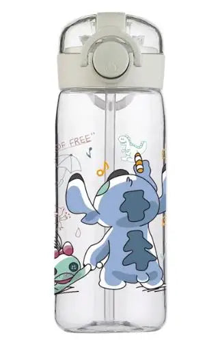 Stitch Kids Water Bottle 400ML Leakproof School Cup